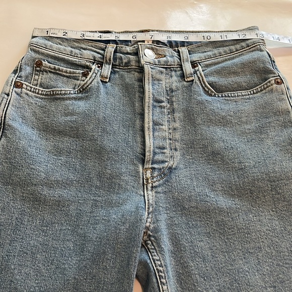 Re/Done 90’s High Rise Ankle Crop Size 26 - Picture 4 of 16